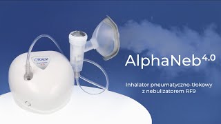 Inhalator Flaem AlphaNeb 40 z nebulizatorem RF9 [upl. by Arekat]