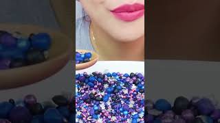 Eating Galaxy Candy ASMR shorts food asmr [upl. by Mendoza412]