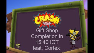 Current WR CTTR Gift Shop Completion 1540 IGT [upl. by Atilem]