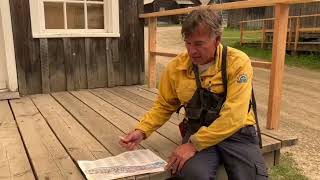 Structure Protection Set Up in Barkerville Historic Town July 21 2024 [upl. by Brad]