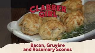 Bacon Gruyère Cheese amp Rosemary Scones [upl. by Laurentia]