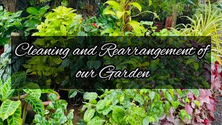 Cleaning and rearrangement of our Garden  Garden tour in Malayalam [upl. by Assenev]