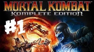 Mortal Kombat Komplete Edition  Modo Historia  Parte 1  Pc Gameplay  Español [upl. by Hulbard]