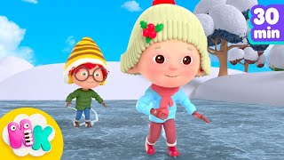 Descubra as estações do ano ❄️🍂  Música Infantil  HeyKids em Português [upl. by Assyram]