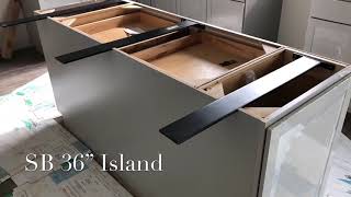 Stealth SpeedBrace for Kitchen Island Installation [upl. by Ahcropal]