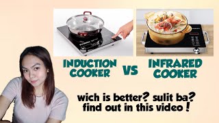 Induction cooker vs Infrared cooker comparison review and unboxing [upl. by Ramoj]