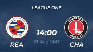 Reading vs Charlton Athletic preview [upl. by Airalednac]