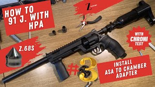 🚀 Bring your HDR68 to 91 Joules with HPA ASA Part 3 Install ASA to Chamber Adapter amp Chroni Test 👌 [upl. by Uhp]