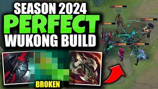 I Have Found The PERFECT Wukong Build for Season 2024  KingKongLoL [upl. by Dietsche]