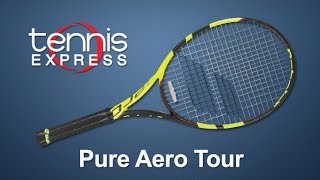 Babolat Pure Aero Tour Racquet Review  Tennis Express [upl. by Block]