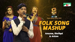 Folk Song Mashup  Anonna  Shofiqul  Ankon  Channel i Music [upl. by Davilman]