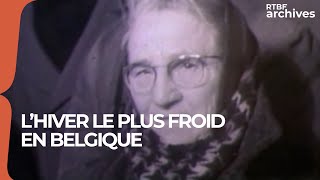 Hiver 1963  le plus froid du 20ème siècle en Belgique  RTBF Archives [upl. by Noletta]