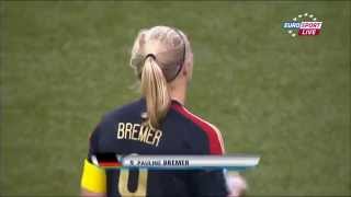 U20 Frauen WM 2014 Deutschland Brasilien 2 Halbzeit [upl. by Eiramenna]