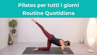 Pilates per tutti i giorni  Routine Quotidiana  35 Minuti  Esercizi di Pilates a Casa [upl. by Nylhtak912]