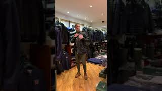 Barbour International Union Jack Jacket Review by Michael Stewart Menswear [upl. by Minton552]