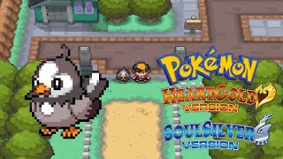 How to get Starly in Pokemon Heart Gold amp Soul Silver [upl. by Tsenre]