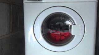 Zanussi Compact ZWC1300 Washing Machine  Delicate quick  super rinse [upl. by Uhile118]