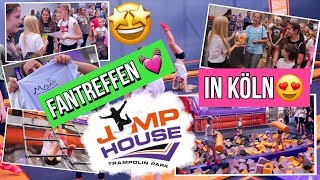 JUMP HOUSE FOLLOW ME AROUND💥Trampolinhalle FANTREFFEN 2018 MaVie Family [upl. by Farand]