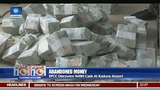 Abandoned Money EFCC Discovers N49M Cash At Kaduna Airport [upl. by Rozanne]