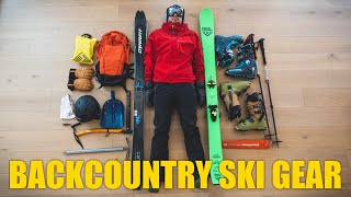 Backcountry Ski Gear Comprehensive Guide [upl. by Dlnaod]