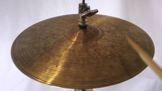 SOLD  Istanbul Agop 30th Anniversary Hi Hat Cymbals 14quot  714t 767b grams [upl. by Jakob]