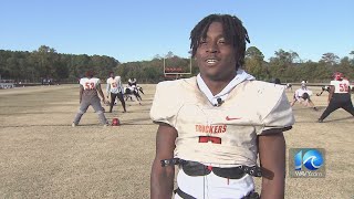 Hardees Player of the Week Churchland RB Dontavius Booker [upl. by Roxanne]