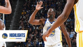 Warriors End Preseason with 58Point Win Over Lakers [upl. by Fein]