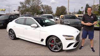 Is the 2024 Genesis G70 33T a BETTER luxury sport sedan than a BMW M340i [upl. by Abramson726]