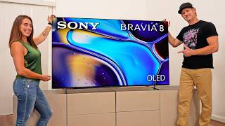 Bravia 8  Sonys Newest Premium OLED TV [upl. by Atil82]