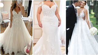 200 Beautiful Wedding Dresses for 2024  Aline Dresses Mermaids Sheaths Ball Gowns  Truvows [upl. by Malamud]