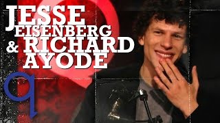 Richard Ayoade amp Jesse Eisenberg on quotThe Doublequot [upl. by Miquela335]