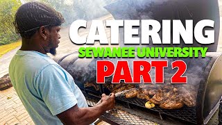 JAMAICAN FOOD CATERING AT SEWANEE UNIVERSITY PART 2 [upl. by Neely]