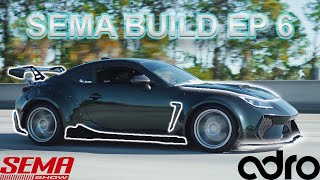 CARBON FIBER BODY KIT FOR MY WIDEBODY 2022 BRZ  GR86 ADRO [upl. by Rawdin]