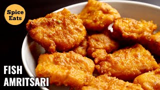 AMRITSARI FISH FRY RECIPE  CRISPY FRIED FISH  BATTERED FRIED FISH [upl. by Kall257]