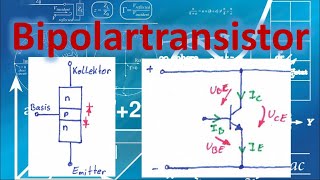 Funktionsweise Bipolartransistor BJT  Halbleiterbauelemente [upl. by Vial]