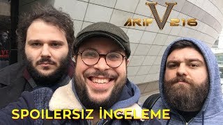 Arif v 216 izledik Spoilersız yorumlar Komik mi Nasıl Olmuş [upl. by Akoyn]