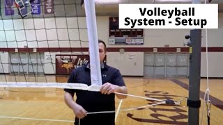 How to Setup a Bison Volleyball System [upl. by Veron]