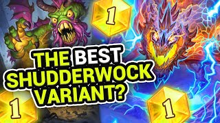 Wild THE BEST SHUDDERWOCK VARIANT Galakrond Shaman  Wailing Caverns  Wild Hearthstone [upl. by Cumine286]