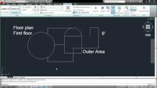 How to Enter Text in AutoCAD [upl. by Pauwles49]