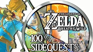 Zelda BotW Sidequests ► Alle Zelda Breath of the Wild Nebenaufgaben von G bis Z  Lösungen amp Orte [upl. by Mazlack666]