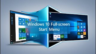 How to Use the FullScreen Start Menu in Windows 10 for a Better Experience  Virtual Comrade [upl. by Senzer]