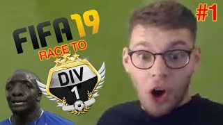 FIFA 19  RACE TO DIVISION 1  1 [upl. by Ainirtak]