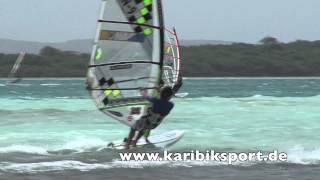 Bonaire Windsurfen Karibik 2012 Lac Bay Jibe City [upl. by Aznola623]