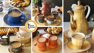 Chai 5 ways Tea Recipes Recipes By Food Fusion [upl. by Eibbob]