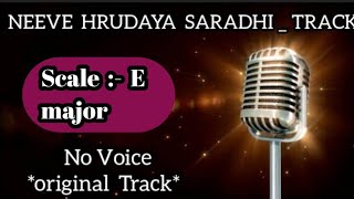 Neeve Hrudaya Saradhi Song Track  No Voice  Only BGM [upl. by Trueblood977]