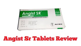 Angist Sr Tablets Full Bangla Review [upl. by Angie962]