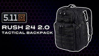 511 RUSH 24 20 Tactical Backpack 2021│InDepth Review [upl. by Uhp]