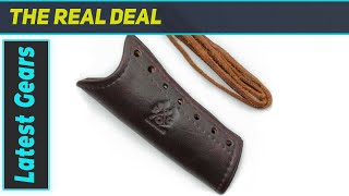 Leather Axe Handle Guard for Council Tool Woodcraft Pack Axe  Best Custom Leather Protection [upl. by Fosque257]