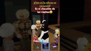 El chacalito de las viejitas roblox humor comedy xd shortsvideo shorts roblox [upl. by Ludlew828]