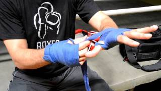 Bendaggio Mani Fasce  Hand wrapping for Boxe [upl. by Rey]